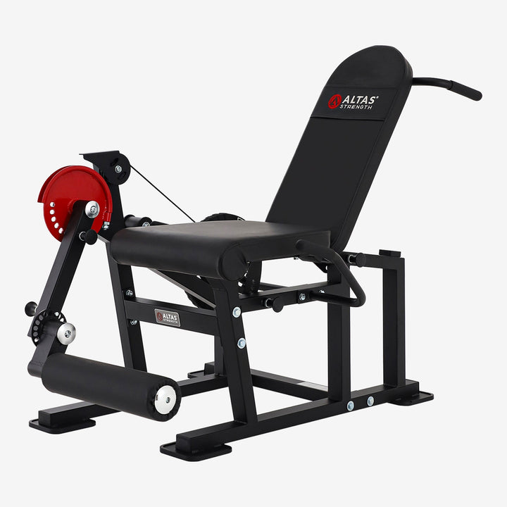 Compact Leg Curl & Extension Machine for Home Gym – ALTAS AL-169 Strength Equipment