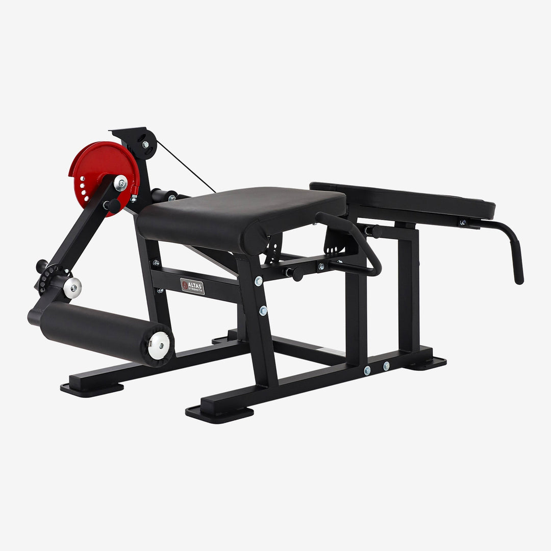 Compact Leg Curl & Extension Machine for Home Gym – ALTAS AL-169 Strength Equipment