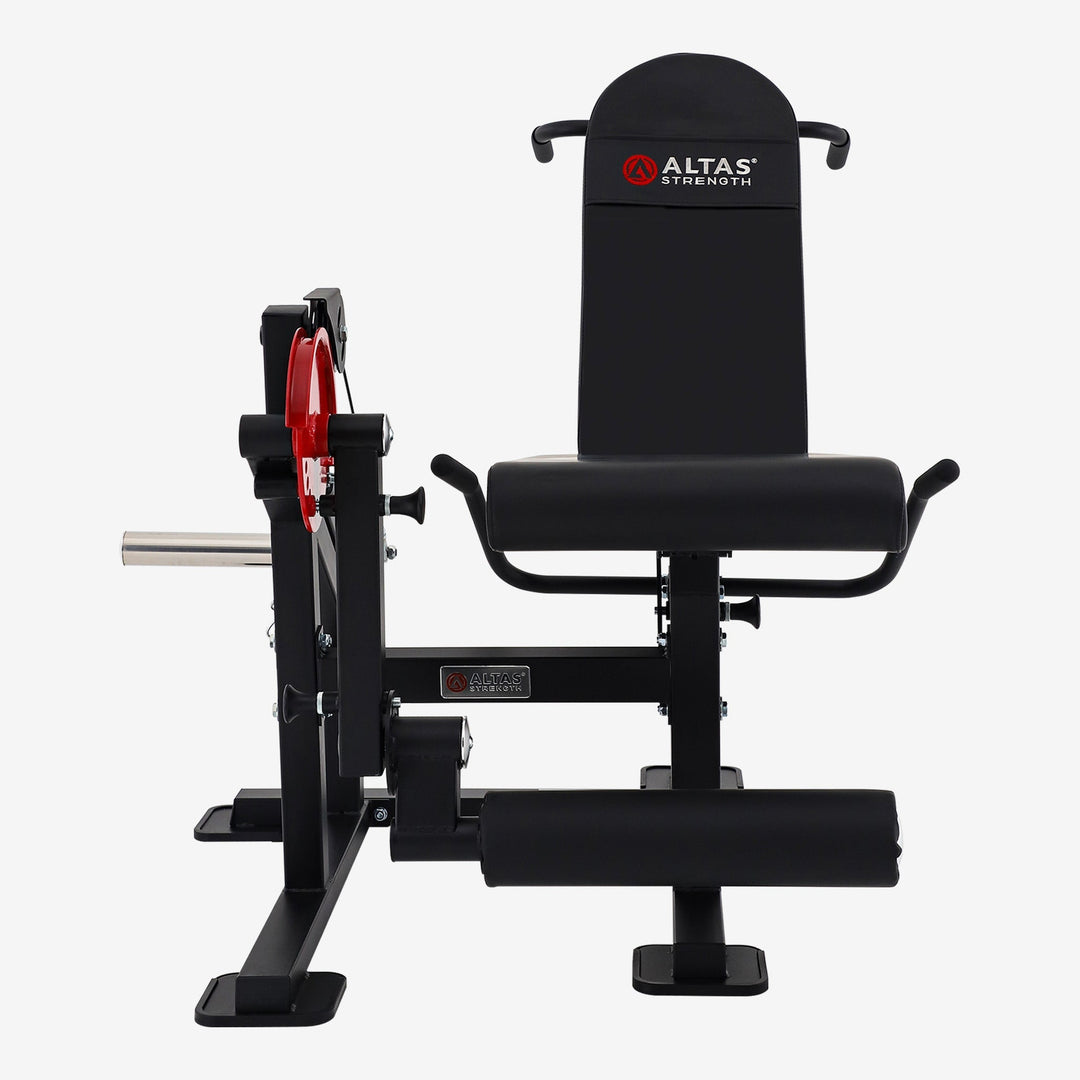 Compact Leg Curl & Extension Machine for Home Gym – ALTAS AL-169 Strength Equipment