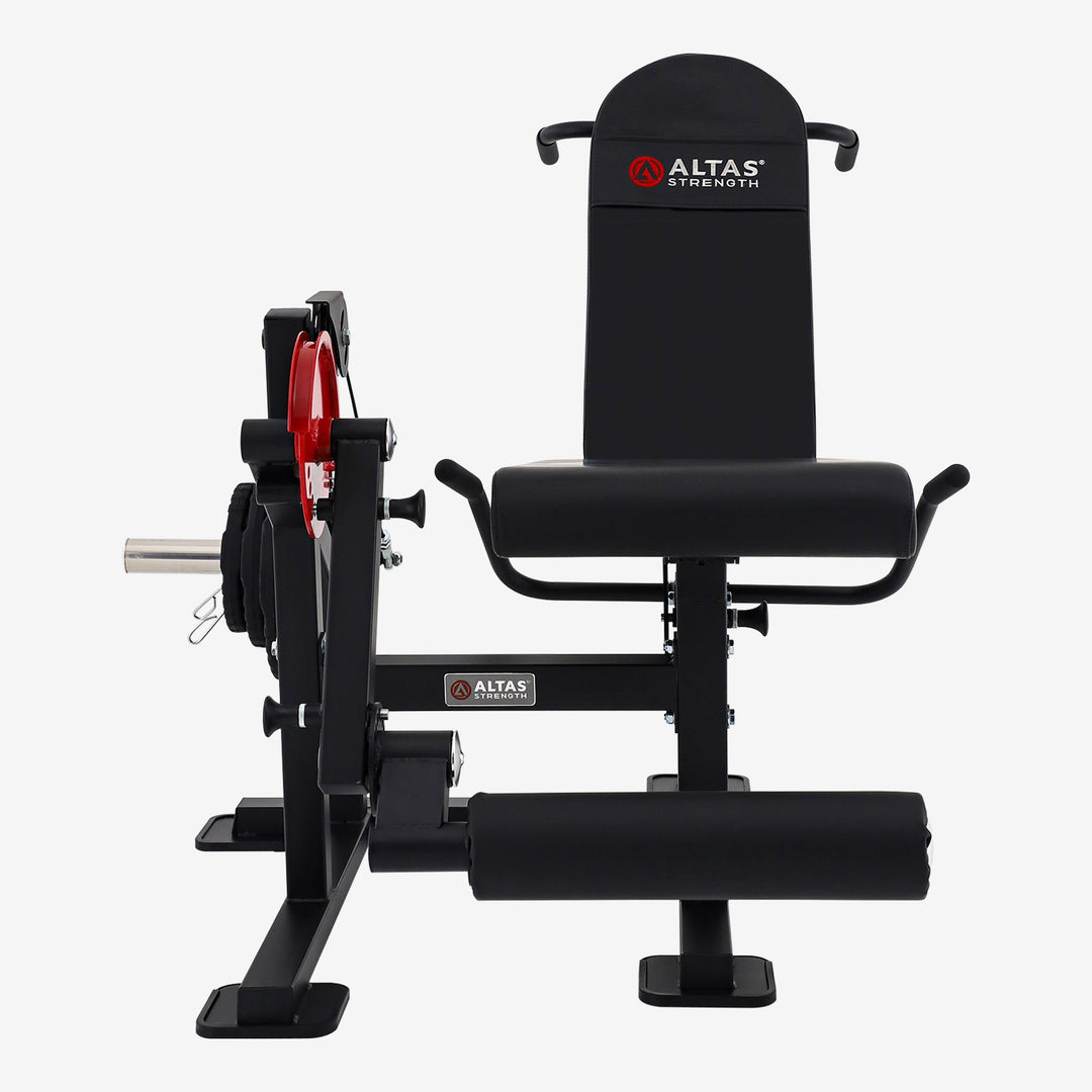 Compact Leg Curl & Extension Machine for Home Gym – ALTAS AL-169 Strength Equipment