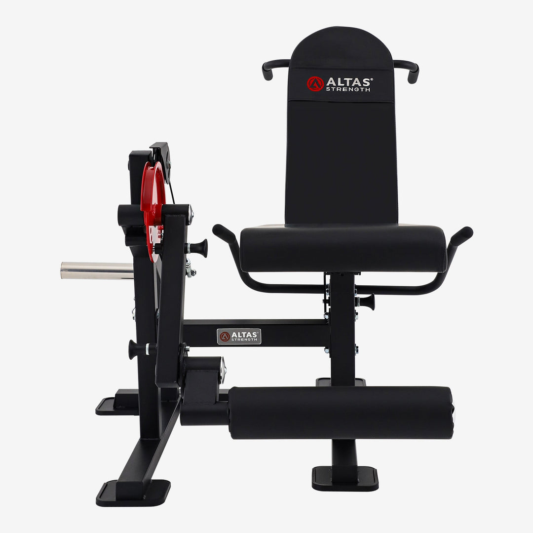 Compact Leg Curl & Extension Machine for Home Gym – ALTAS AL-169 Strength Equipment