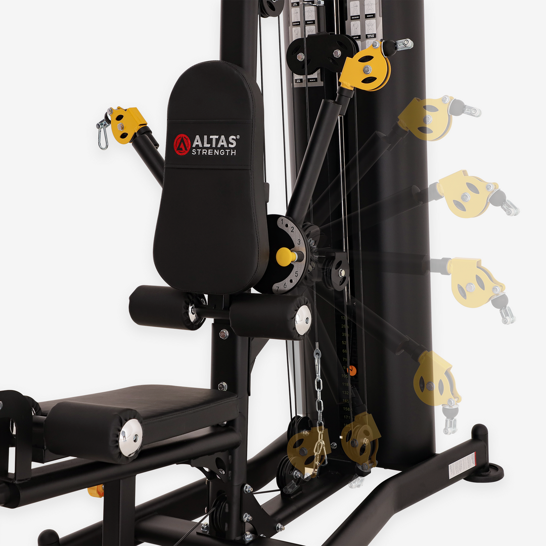 Multi-Functional Trainer for Home Gym – ALTAS AL-179 Light-Commercial Equipment