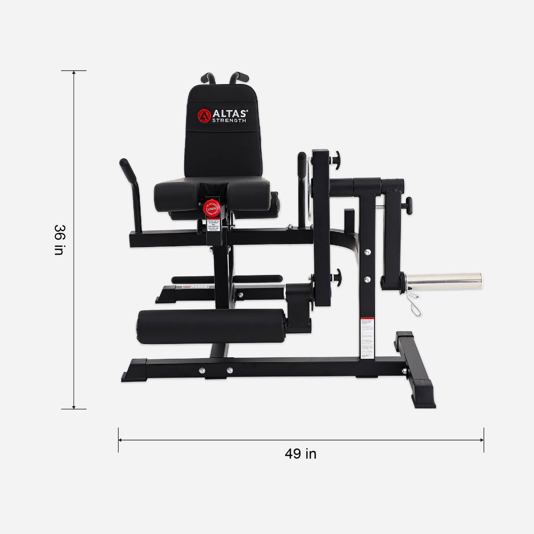 Leg Curl & Extension Machine for Home Gym – ALTAS AL-3036 Strength Equipment