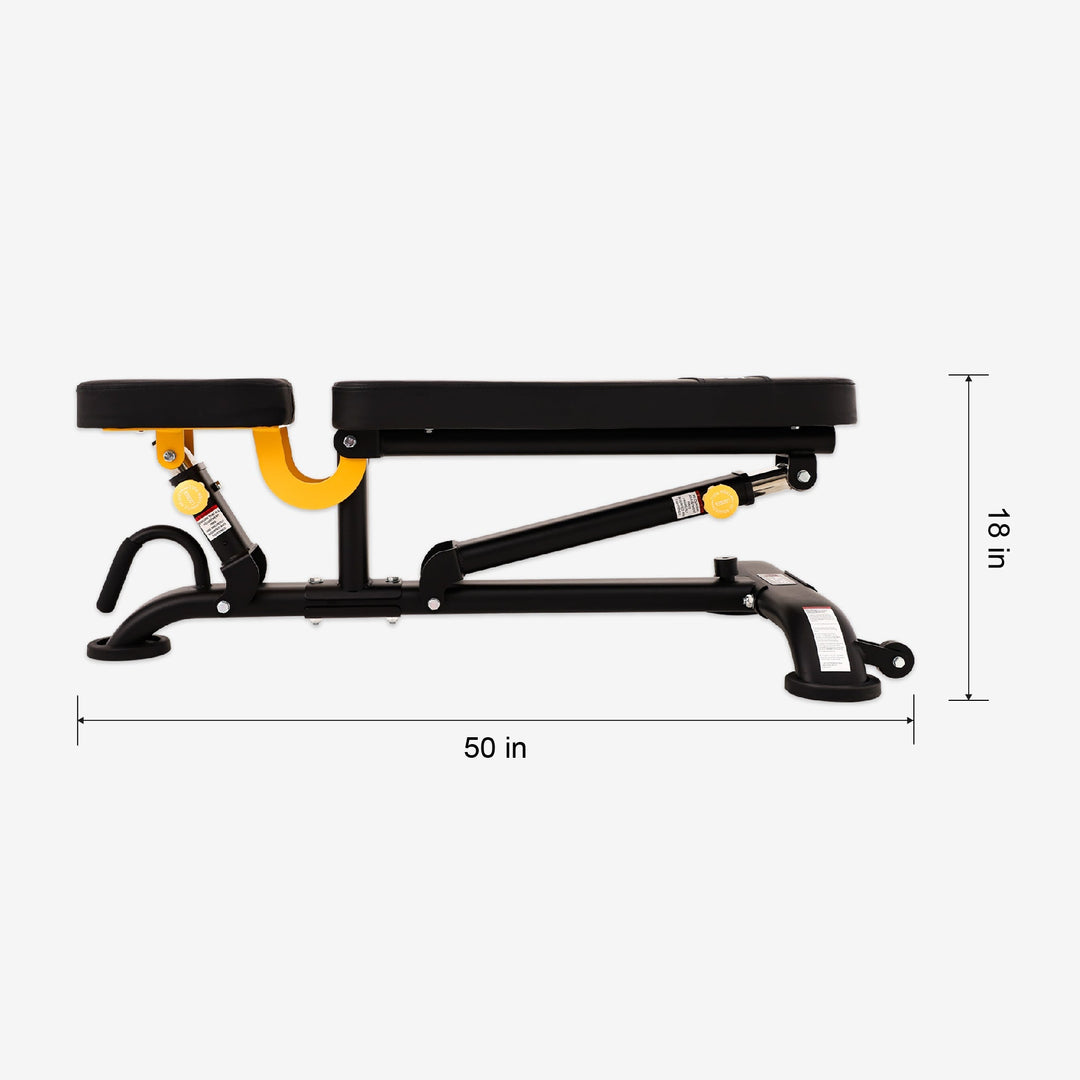Adjustable Multi-Functional Weight Bench for Home Gym – ALTAS AL-3039 Light-Commercial Equipment