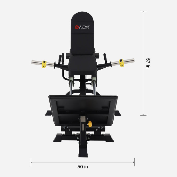 Compact Leg Sled Machine for Home Gym – ALTAS AL-6007 Strength Equipment