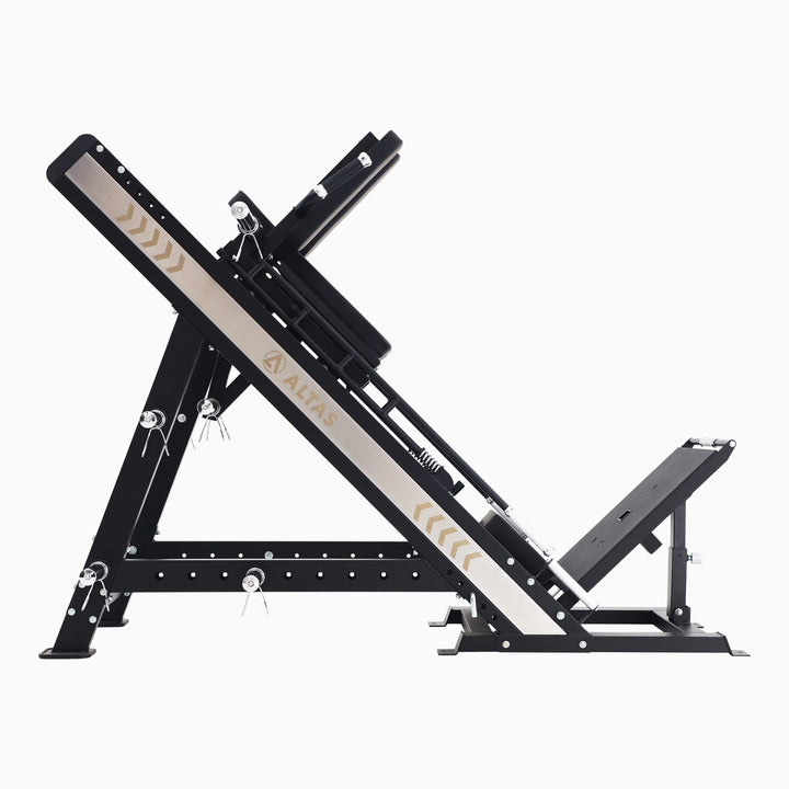 Leg Press and Hack Squat Machine for Home Gym – ALTAS AL-6026 Strength Equipment