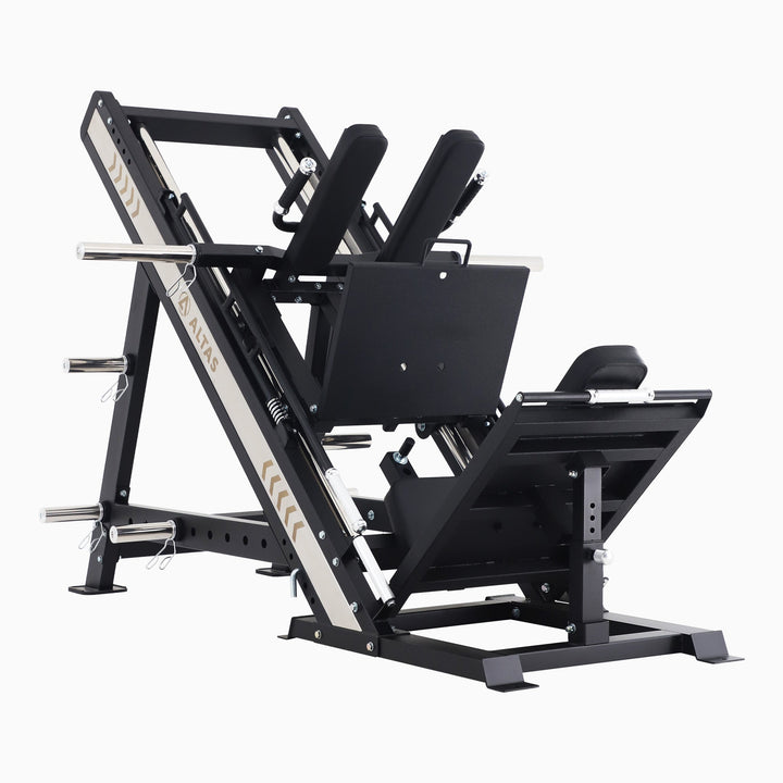 Leg Press and Hack Squat Machine for Home Gym – ALTAS AL-6026 Strength Equipment