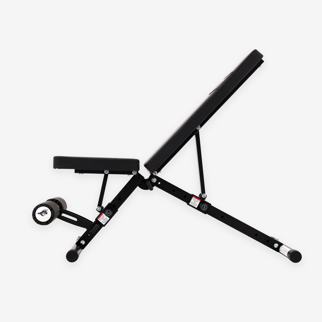 Folding Adjustable Weight Bench for Home Gym – ALTAS AL-4015 Utility Bench