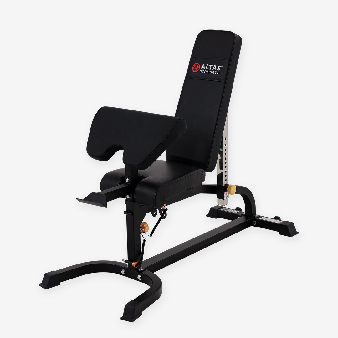Adjustable Multi-Functional Weight Bench for Home Gym – ALTAS AL-3018 Strength Equipment