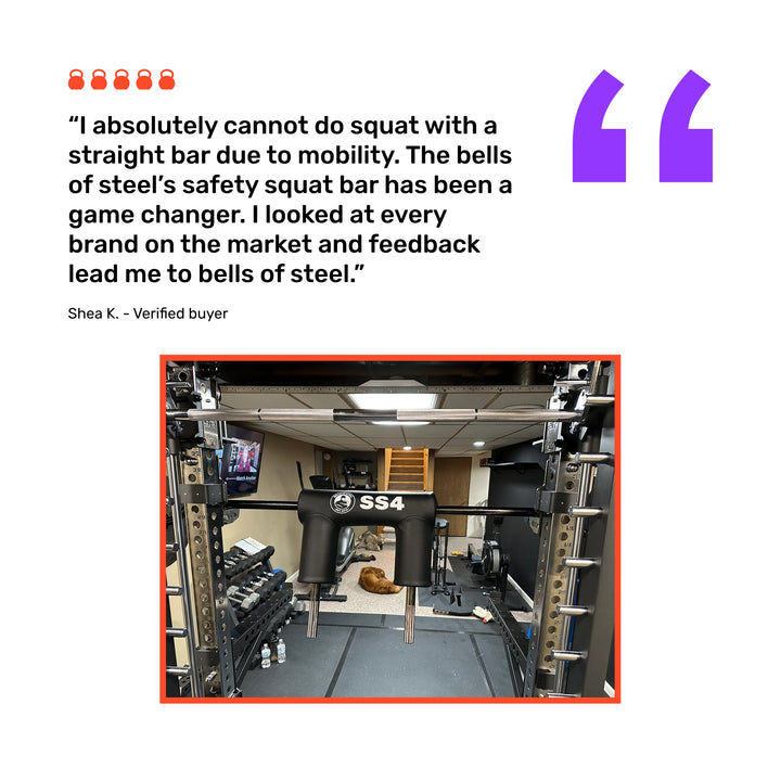 Safety Squat Bar - The SS4