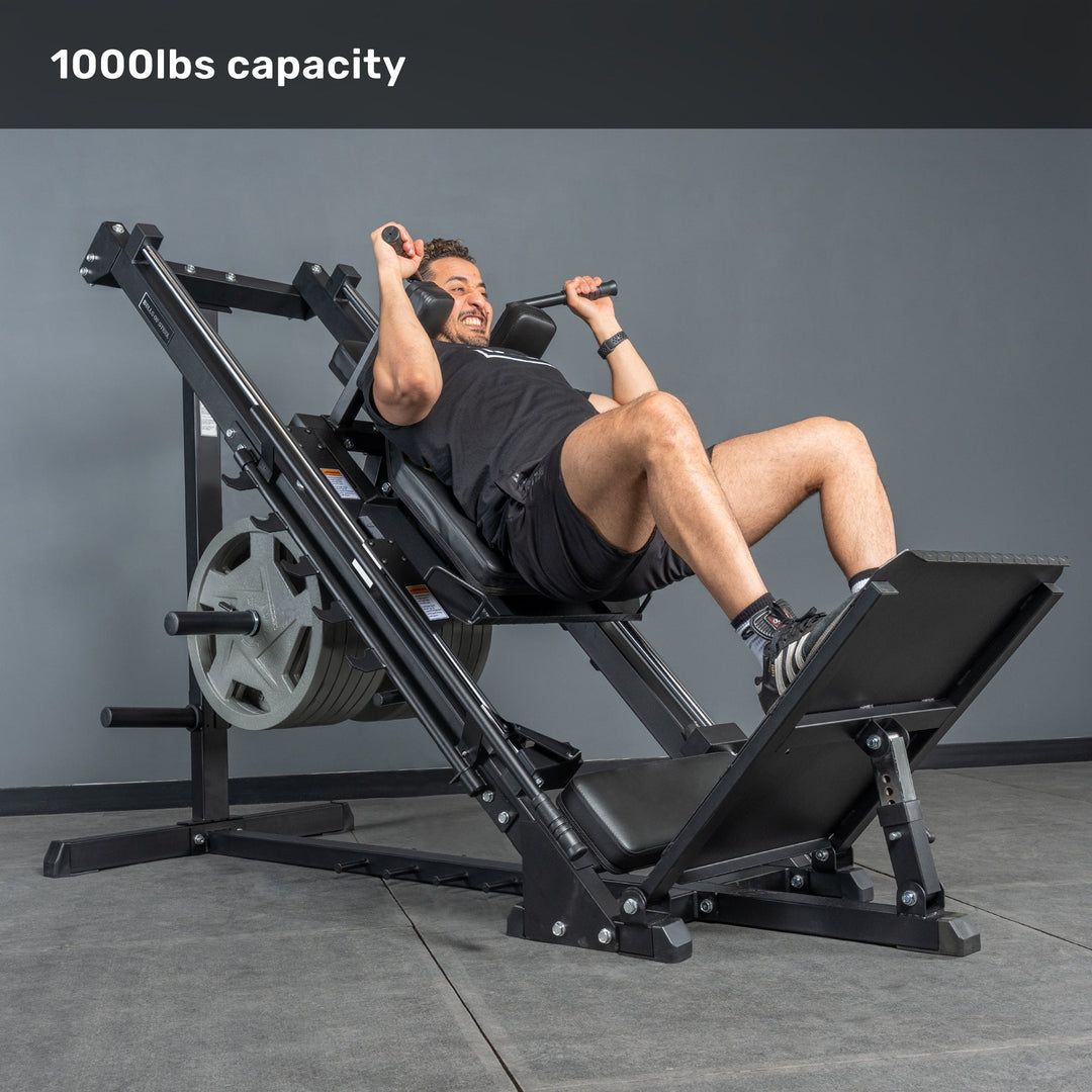 Leg Press Hack Squat Machine - view 2