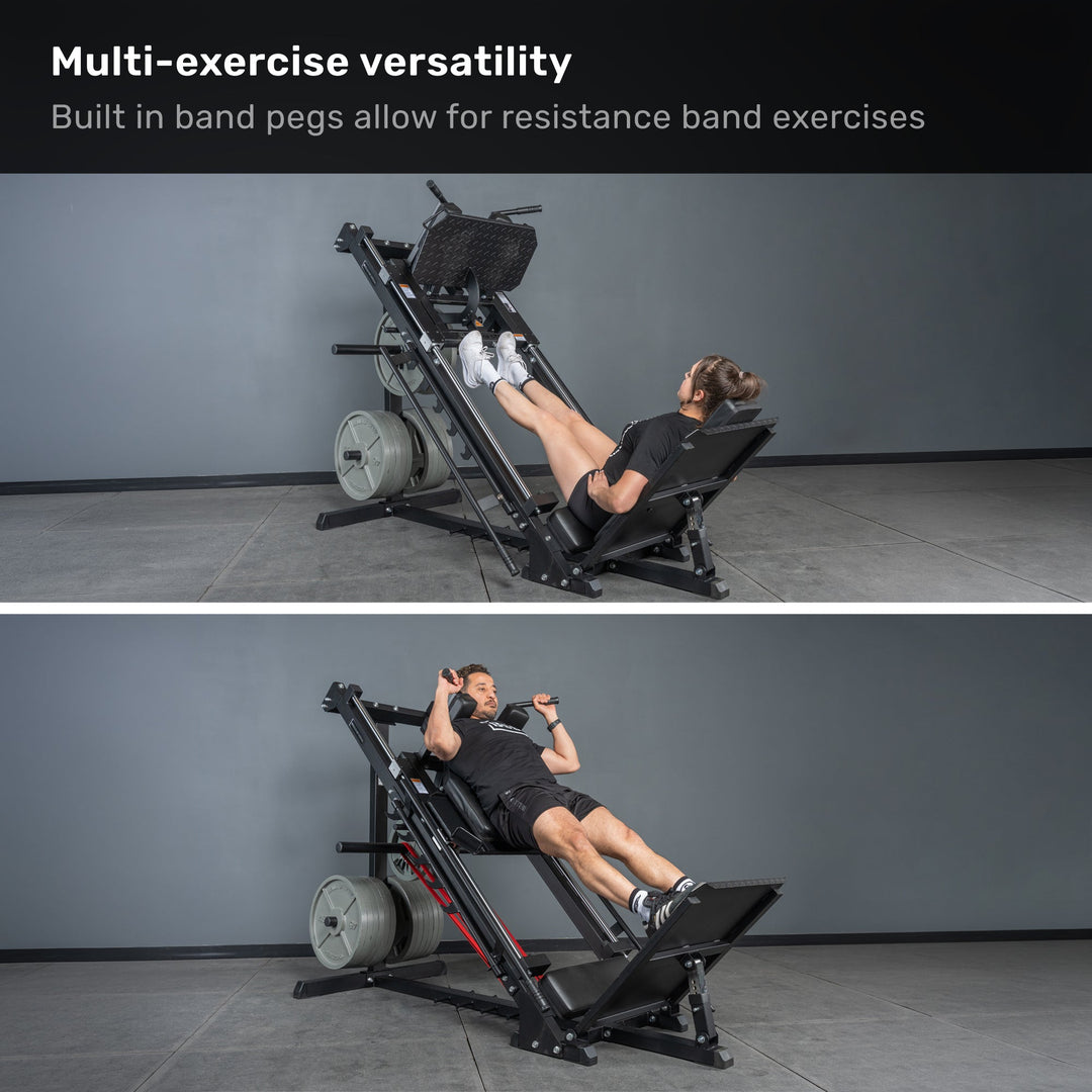 Leg Press Hack Squat Machine - view 4