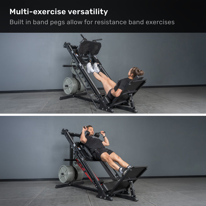 Leg Press Hack Squat Machine - view 4