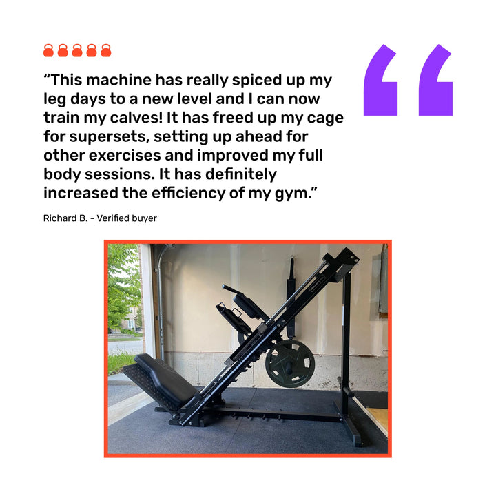 Leg Press Hack Squat Machine - view 10