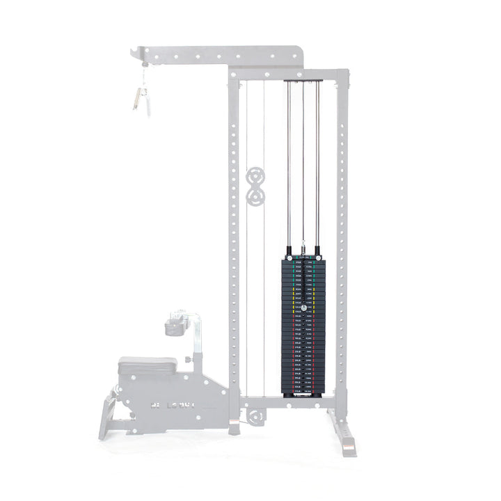 Lat Pulldown Low Row Machine
