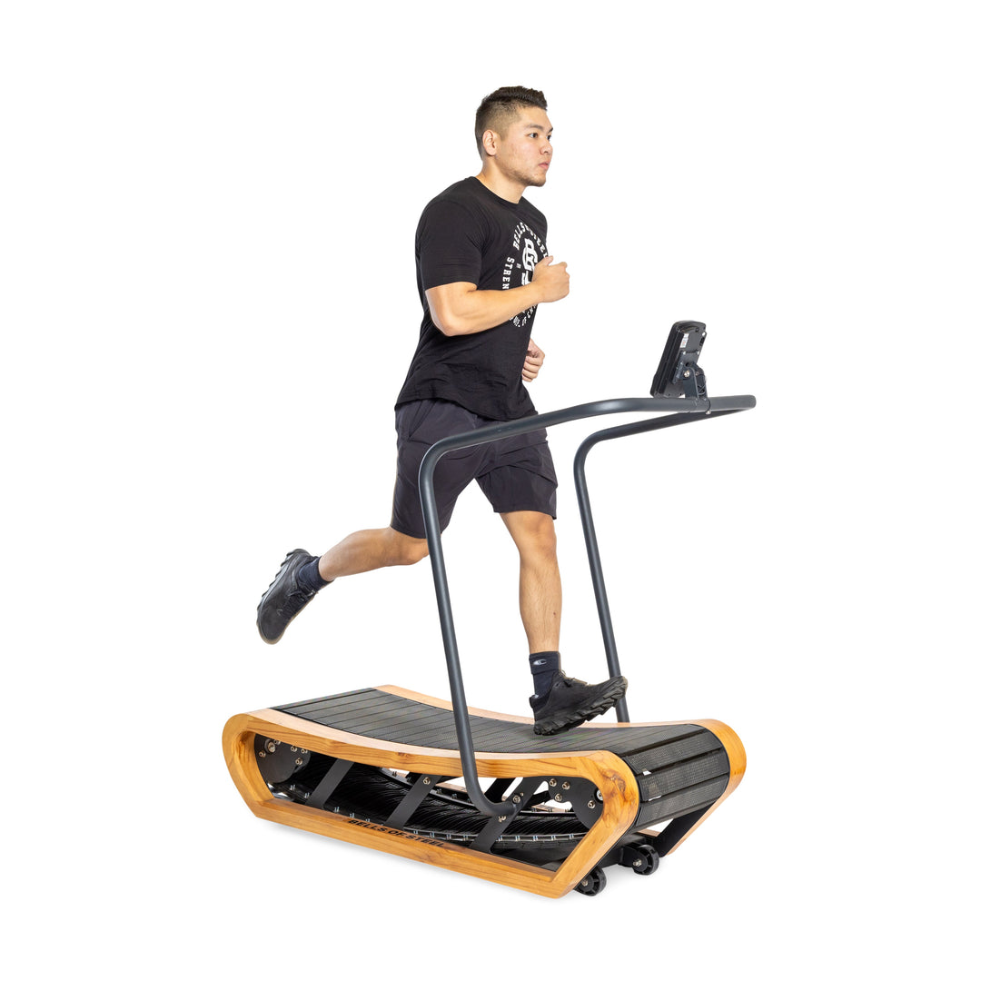 Wooden Residential Manual Treadmill