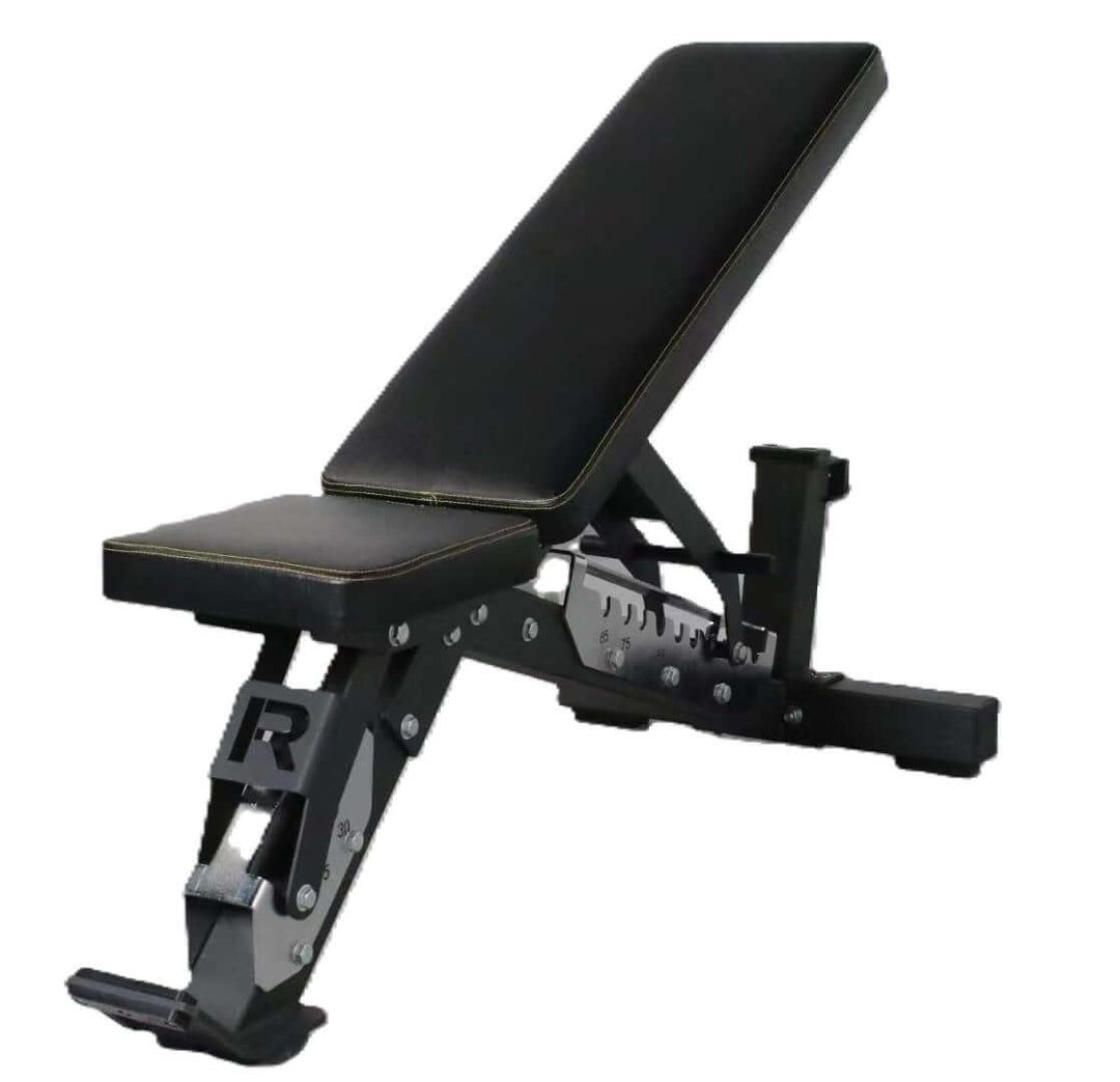 Adjustable heavy-duty bench XRAB04 designed for versatile workouts with a sturdy frame and comfortable padding.