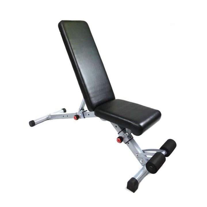 Adjustable bench XRAB02 for versatile workouts in a gym setting, crafted for durability and comfort.