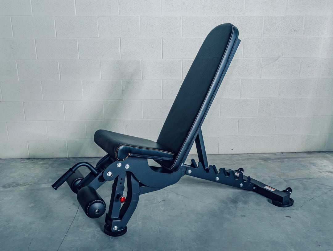 Heavy-duty adjustable bench XRAB03 designed for versatility in weight training workouts.