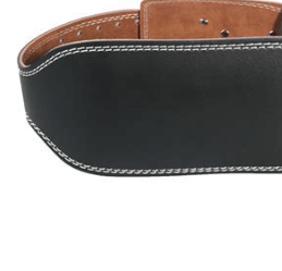 Leather power lifting belt X-RIVAL with adjustable fit for enhanced stability in weightlifting, available in Canada.