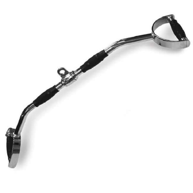 X-RIVAL Pro Rubber-Grip Lat Bar for superior grip in lat pulldown exercises, enhancing performance in your gym workouts.